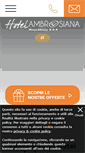 Mobile Screenshot of hotelambrosiana.it